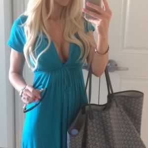 Robin Piccone hooded cover-up dress S